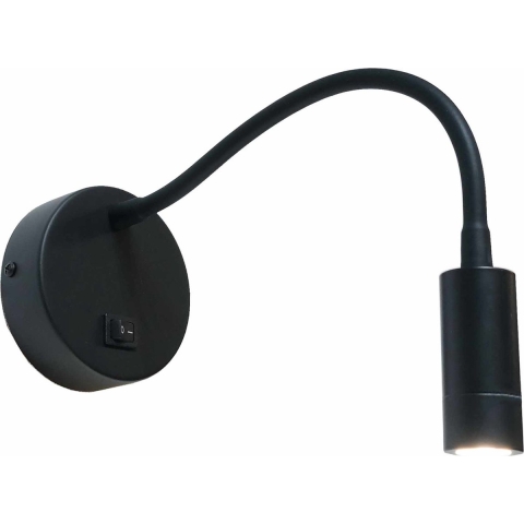 Artdelight Wandlamp Flex zwart