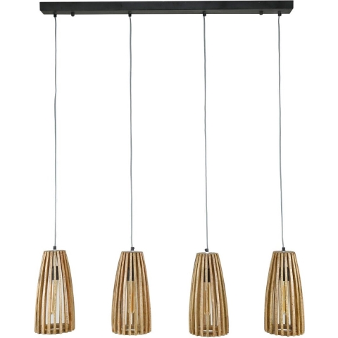 Fraaai - Laela hanglamp 4L hout