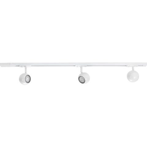 Highlight Railsysteem Trackline 100 cm + 3 retrobol spots wit