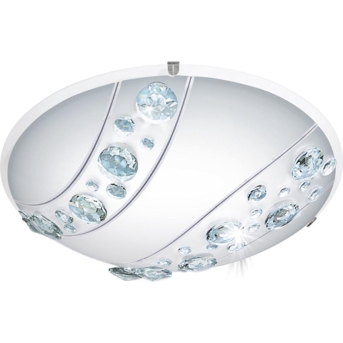 EGLO Nerini Plafonnière - LED - 31.5 cm - Wit