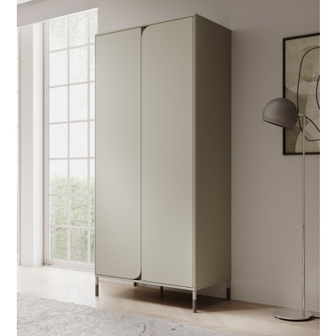 Meubella Kinderkledingkast Hill - Beige - 92 cm