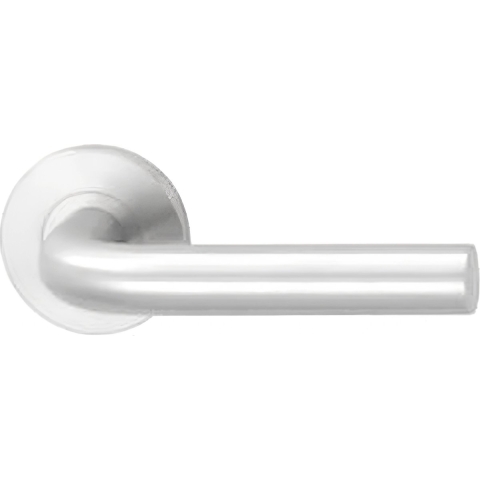 Hafi Private Line - Deurkruk model 201 rond RVS geborsteld