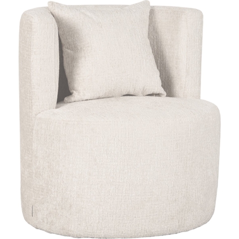 LABEL51 - Fauteuil Evy 65 cm - Creme Elegance
