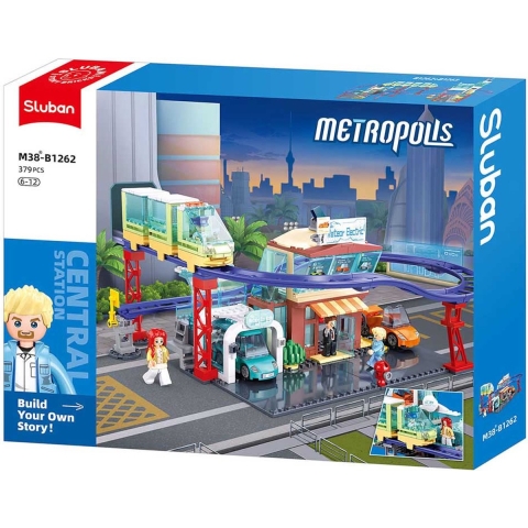 Sluban Metropolis nieuwe elektrische bus winkel 4s
