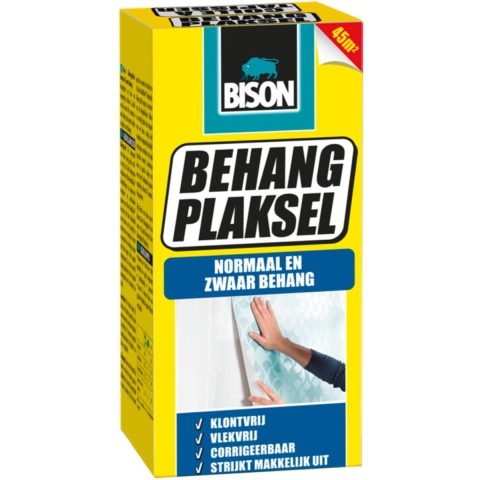 18x Bison Behangplaksel Normaal en Zwaar Behang Pak 125 gr