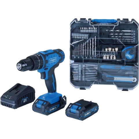 Scheppach Accuboormachine Set 20V C-CDTB74/2-X (met 2 Accu's)