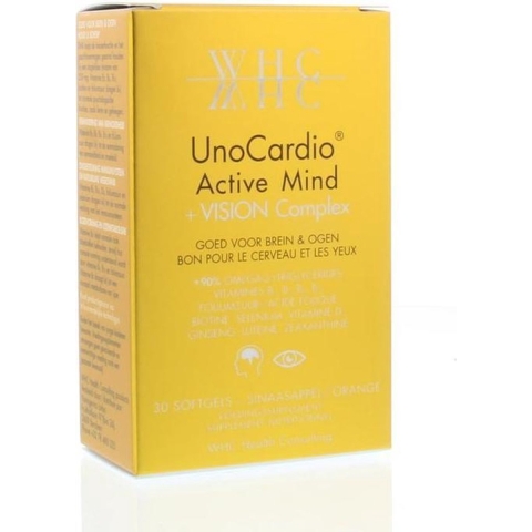 WHC UnoCardio Active Mind + VISION Complex | 30 capsules