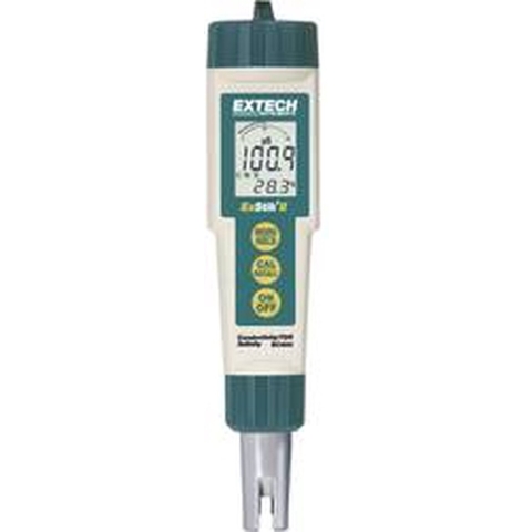Extech EC400 Combimeter Total dissolved solids (TDS), Geleidingsvermogen, Saliniteit, Temperatuur
