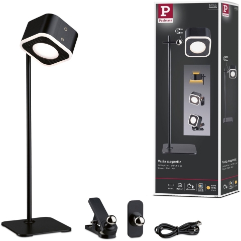 Paulmann Varia 71171 Tafellamp met accu LED 2 W Zwart