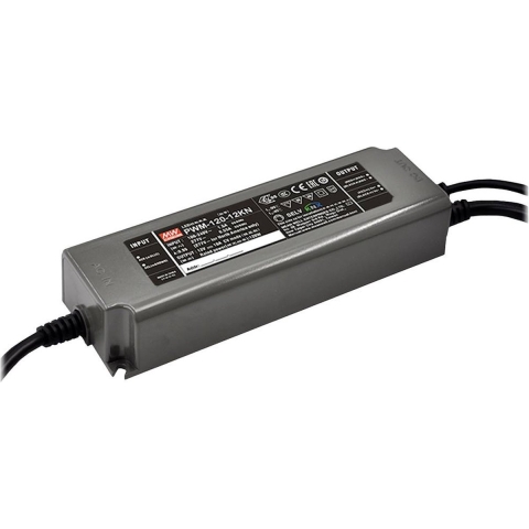 Mean Well PWM-120-12KN LED-driver 120 W 5 A 12 V 1 stuk(s)