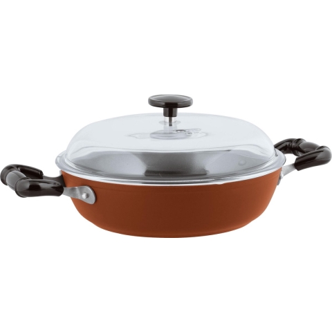 Sambonet - sauteerpan Vintage Rood 24 cm incl deksel