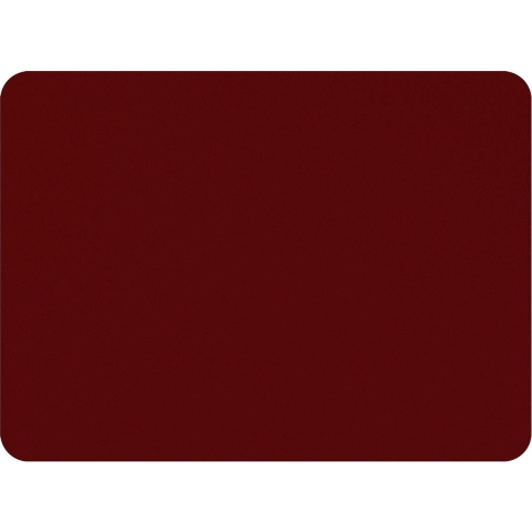 Mesapiu Placemat lederlook - Rechthoek - Rood - Set van 6