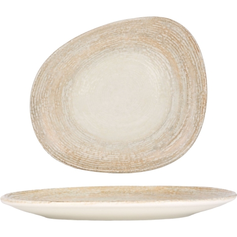 Bonna Gebaksbord - Patera - Porselein - 24 cm - set van 6