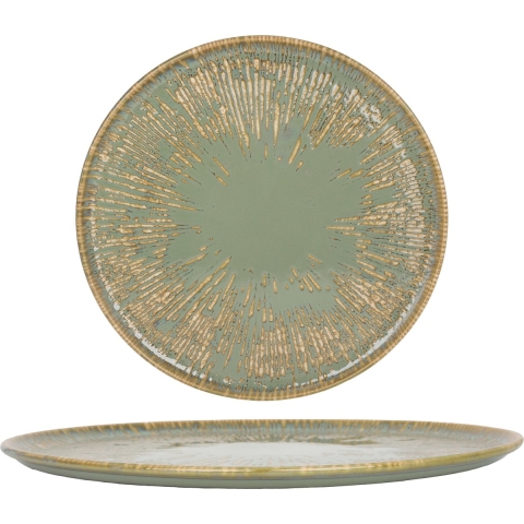 Bonna Pizzabord - Sage Snell - Porselein - 32 cm - set van 2