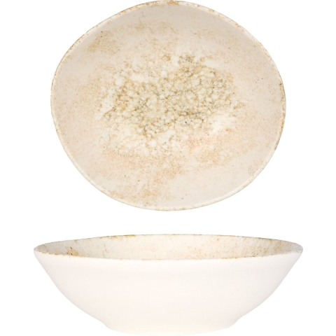 Bonna Kommetje - Nacrous - Porselein - 18 cm (470cc) - set van 6