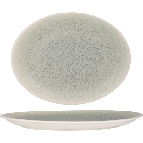 Bonna Serveerschaal - Luca Ocean - Porselein - 36 cm - set van 2