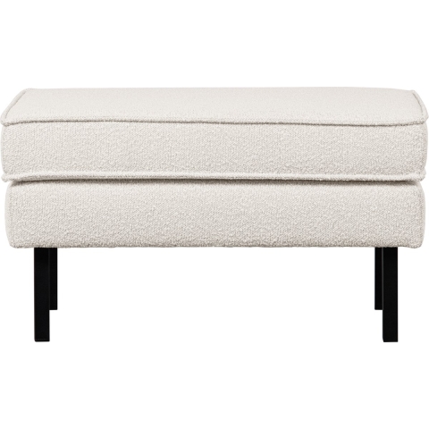 BePureHome hocker op poten - Boucle - Naturel - 45x84x54
