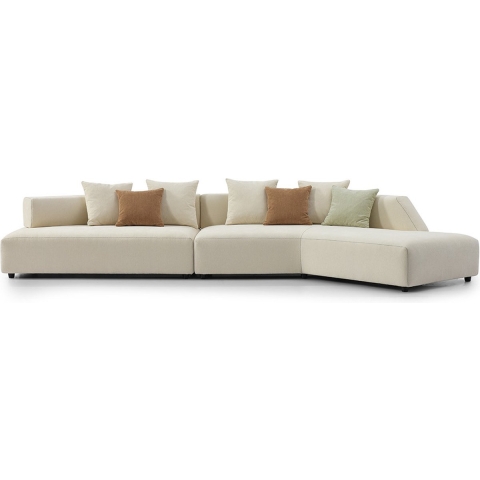 Bronx71 Scandinavische hoekbank July off white rechts