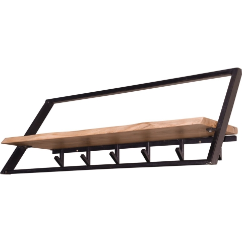 LT-Luce Kapstok Lean Boomstam 5 Haken 1 Mtr