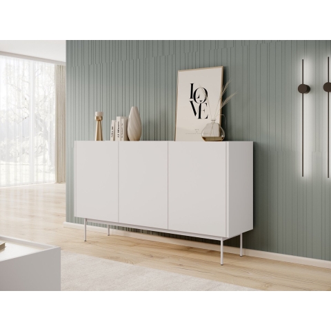 Meubella Dressoir Calella - Beige - 144 cm