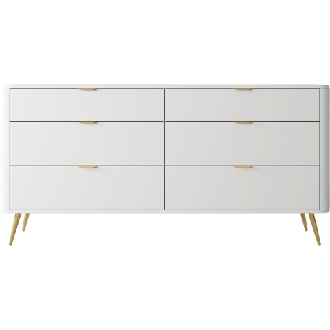 NADUVI Collection Dressoir Olivia 6 lades