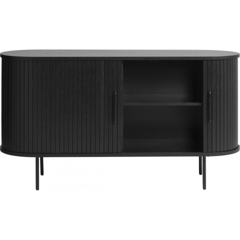 Nordic Home Kelly dressoir 140 cm - zwart