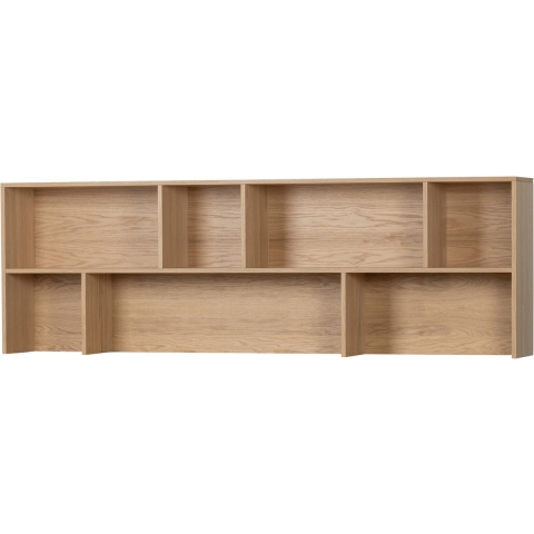 WOOOD New Gravure Opzetkast - Eiken - Lak - 65x200x30