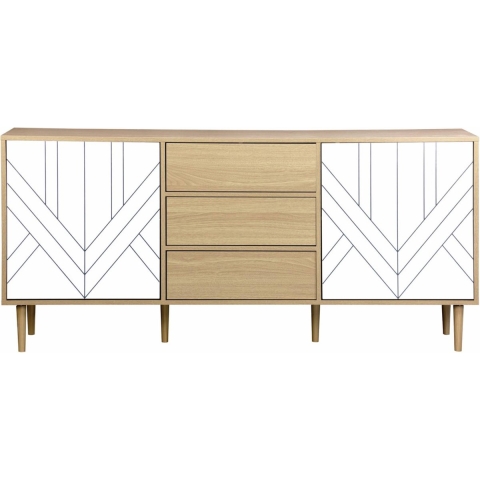 sweeek - Dressoir 160cm met twee deurtjes