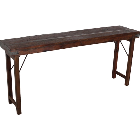 Raw Materials Console Sidetable