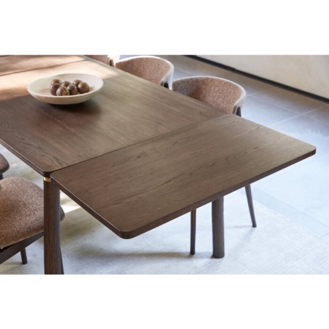 by fonQ Robine Verlengblad Eettafel - Espresso - 1st.