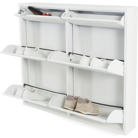 Spinder Design Billy 6 Schoenenkast - Wit