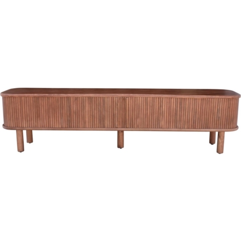 Giga Meubel - Tv-Meubel Mangohout 200cm - Japandi - Kast Maria