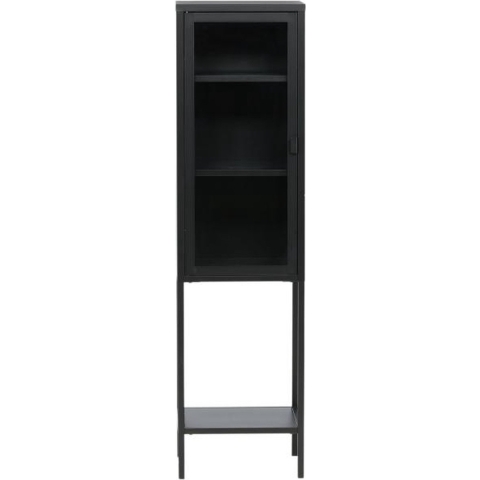 Svea - Zivo vitrinekast - 40 x 150 cm - zwart