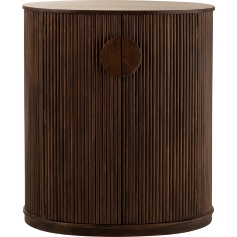 J-Line kast Reyi Mango - hout - donkerbruin