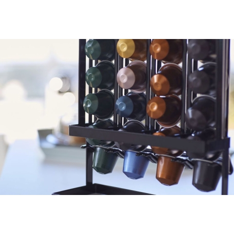 Yamazaki Tower Capsulehouder - Zwart