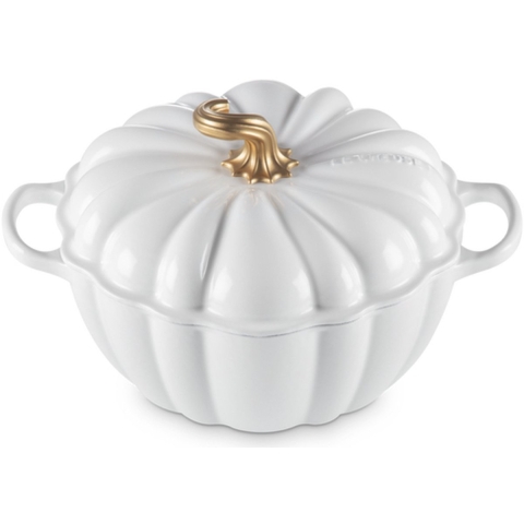 Le Creuset Signature Pompoen Braad/Stoofpan Ø 24 cm - Wit