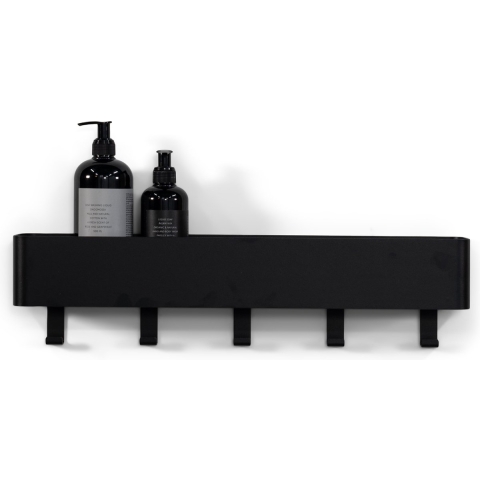 SPINDER DESIGN MULTI 5 Wandkapstok - Zwart
