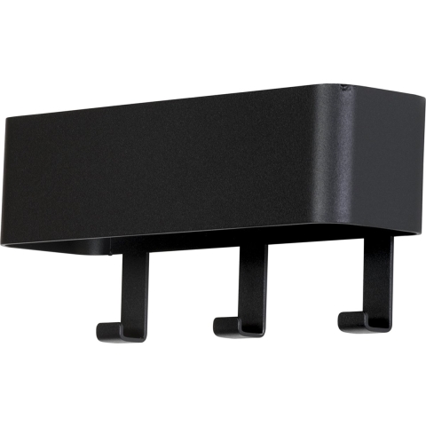 Spinder Design Dax Play 7 Wandkapstok - Zwart