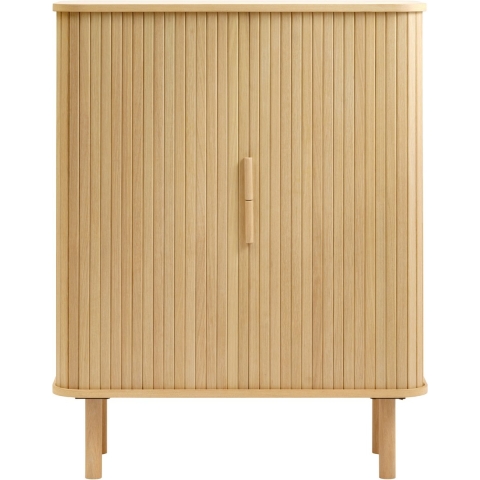 by fonQ Splinted Opbergkast - Naturel Eiken