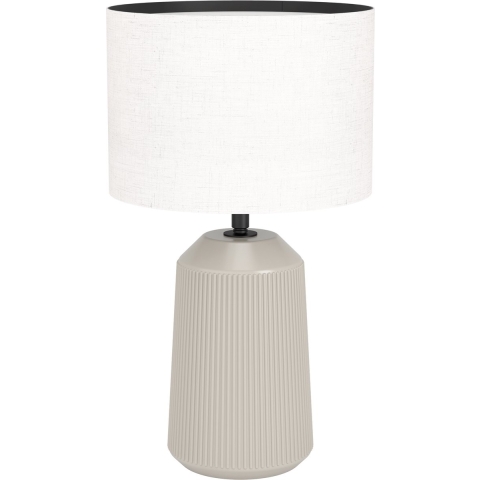 EGLO Capalbio Tafellampen - E27 - keramiek - Zandkleur