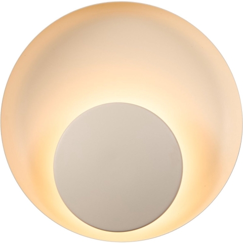 Nordlux Marsi Wandlamp - Ø 21 cm - Beige