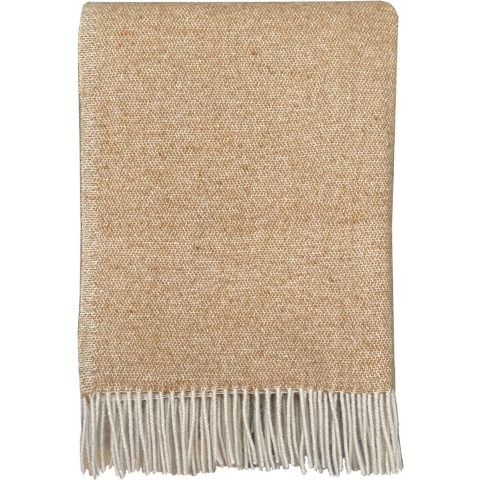 Malagoon Double Faced Plaid - Camel Beige