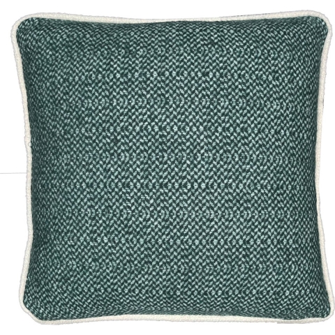 Malagoon Recycled Wool Sierkussen 50 x 50 cm - Dennengroen