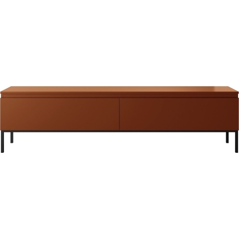 NADUVI Collection Kate Tv-Meubel - B 175 cm - Terra / Zwart