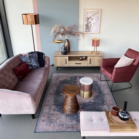 TV-Meubel Batenburg - Hout - Naturel - MDF