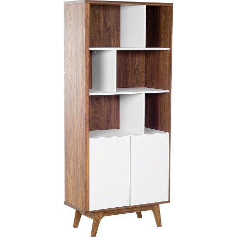 Beliani - COLUMBUS - Boekenkast - Wit - MDF