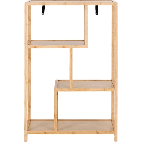 Lisomme Moos bamboe boekenkast naturel - 77 x 114 cm
