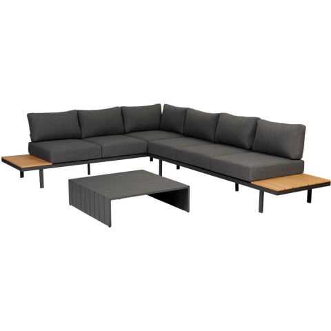 Exotan Bari platform Loungeset - Grijs