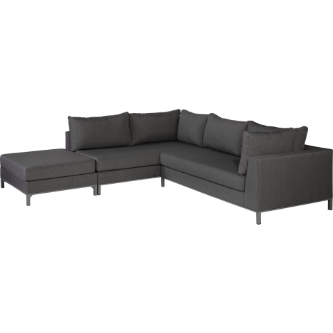 Exotan Sicilië Loungeset All Weather - Stone Grey - Links