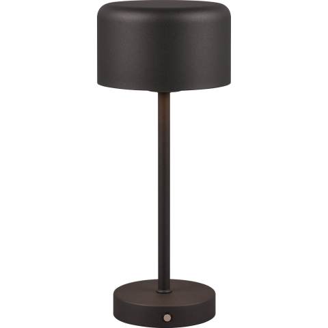 Reality Jeff Oplaadbare Tafellamp - Zwart